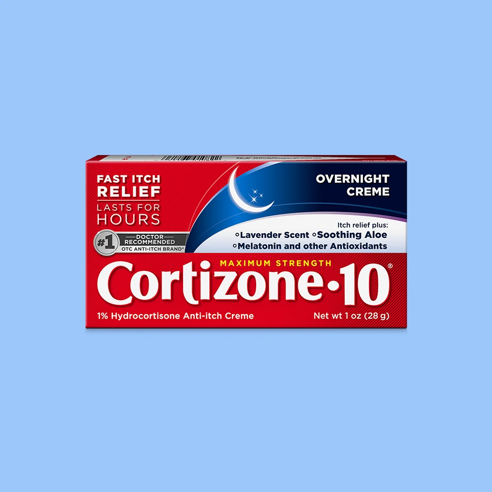 Front of Cortizone 10® Overnight Creme